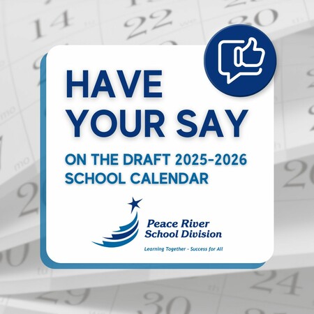 Infographic enticing parents for feedback on draft calendar